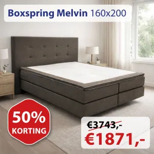 Boxspring Melvin 160x200