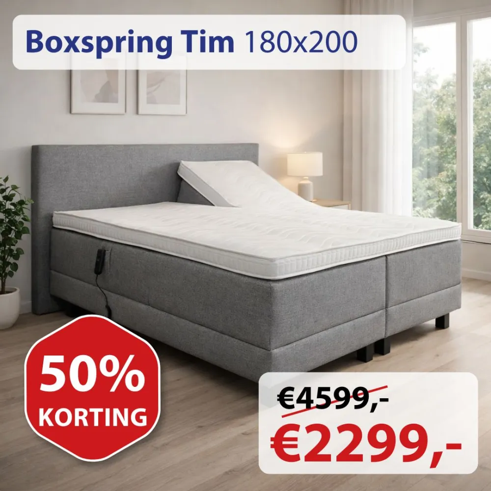 Boxspring Tim elektro 180x200